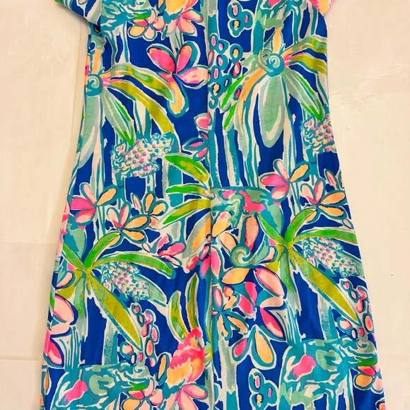 Lilly Pulitzer Marlowe Boatneck T-Shirt Dress, XS - Picture 9 of 10